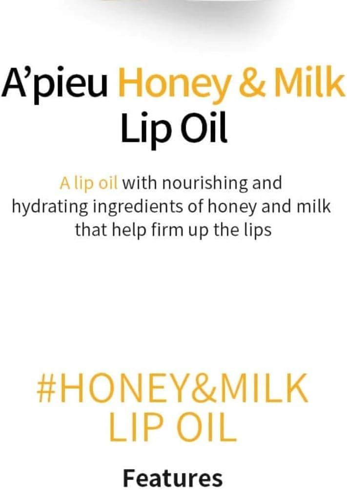 A'pieu Milk and Honey Lip Oil