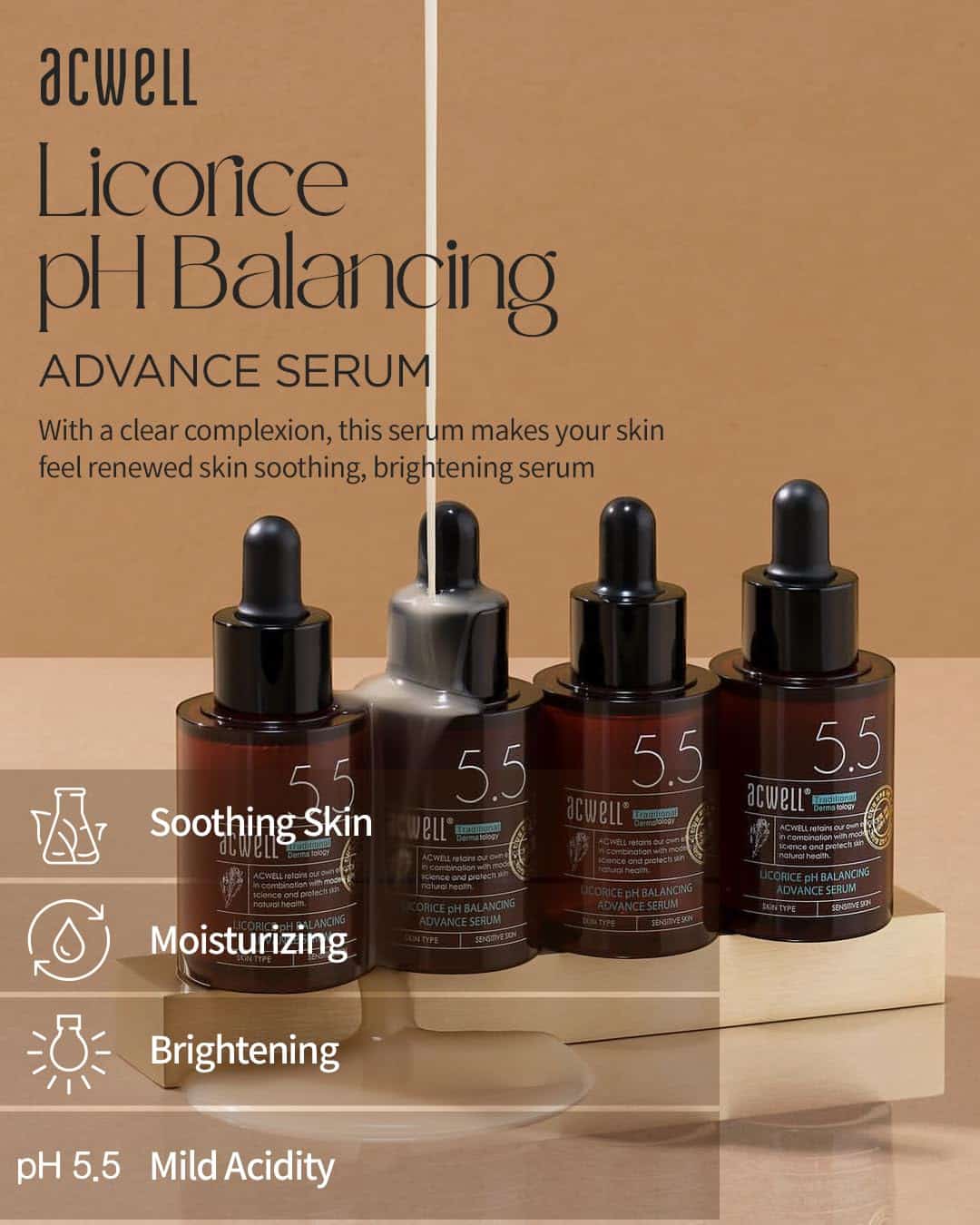 Acwell Licorice pH Balancing Advance Serum