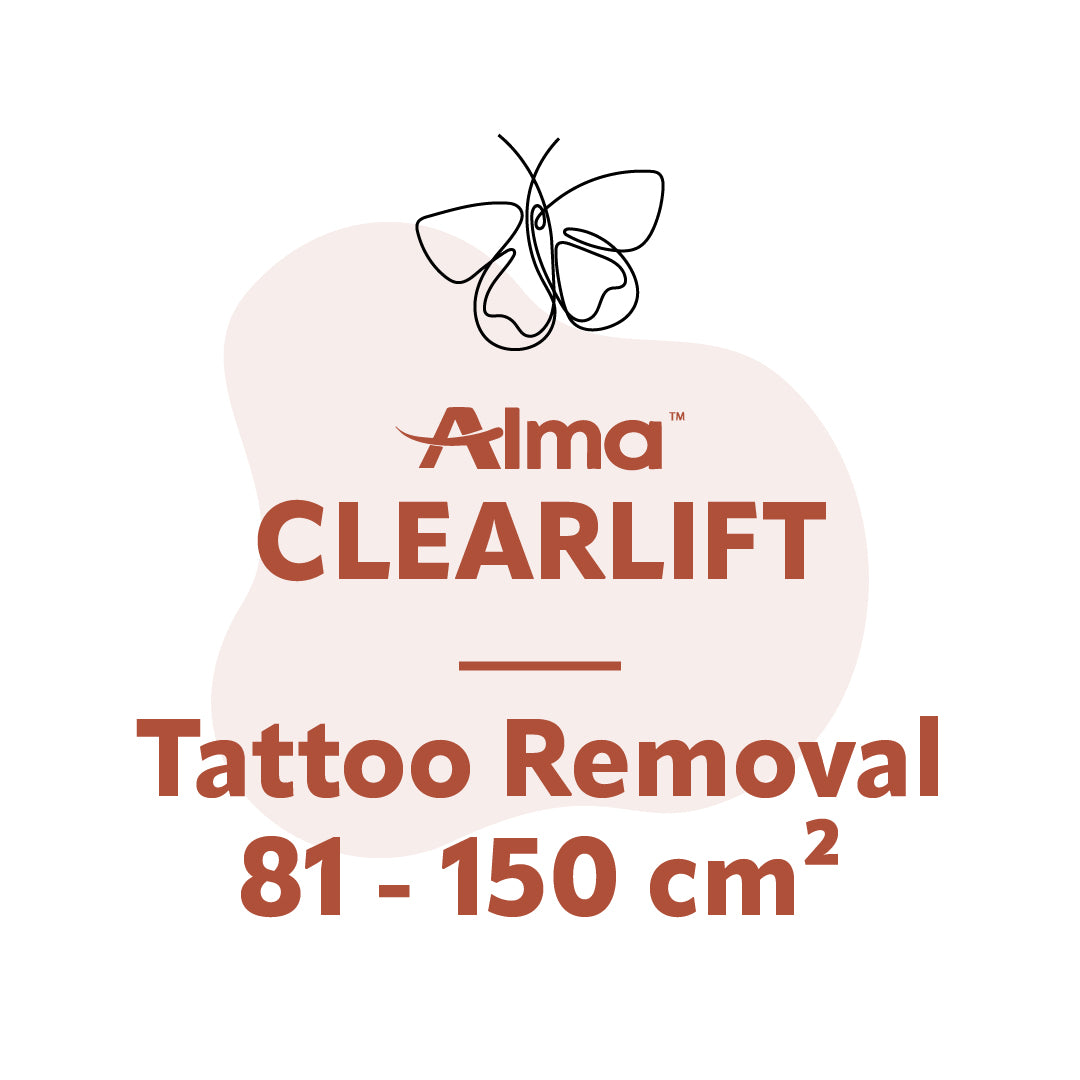 ClearLift Tattoo Removal 81 - 150 cm²