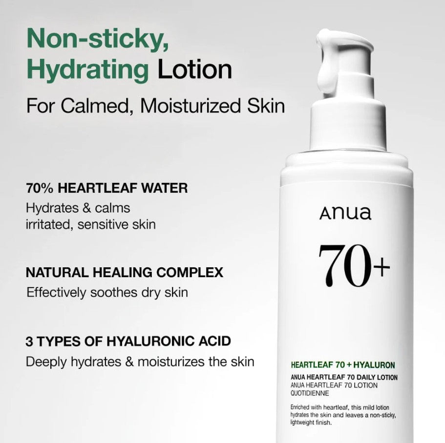 Anua Heartleaf 70 Daily Lotion