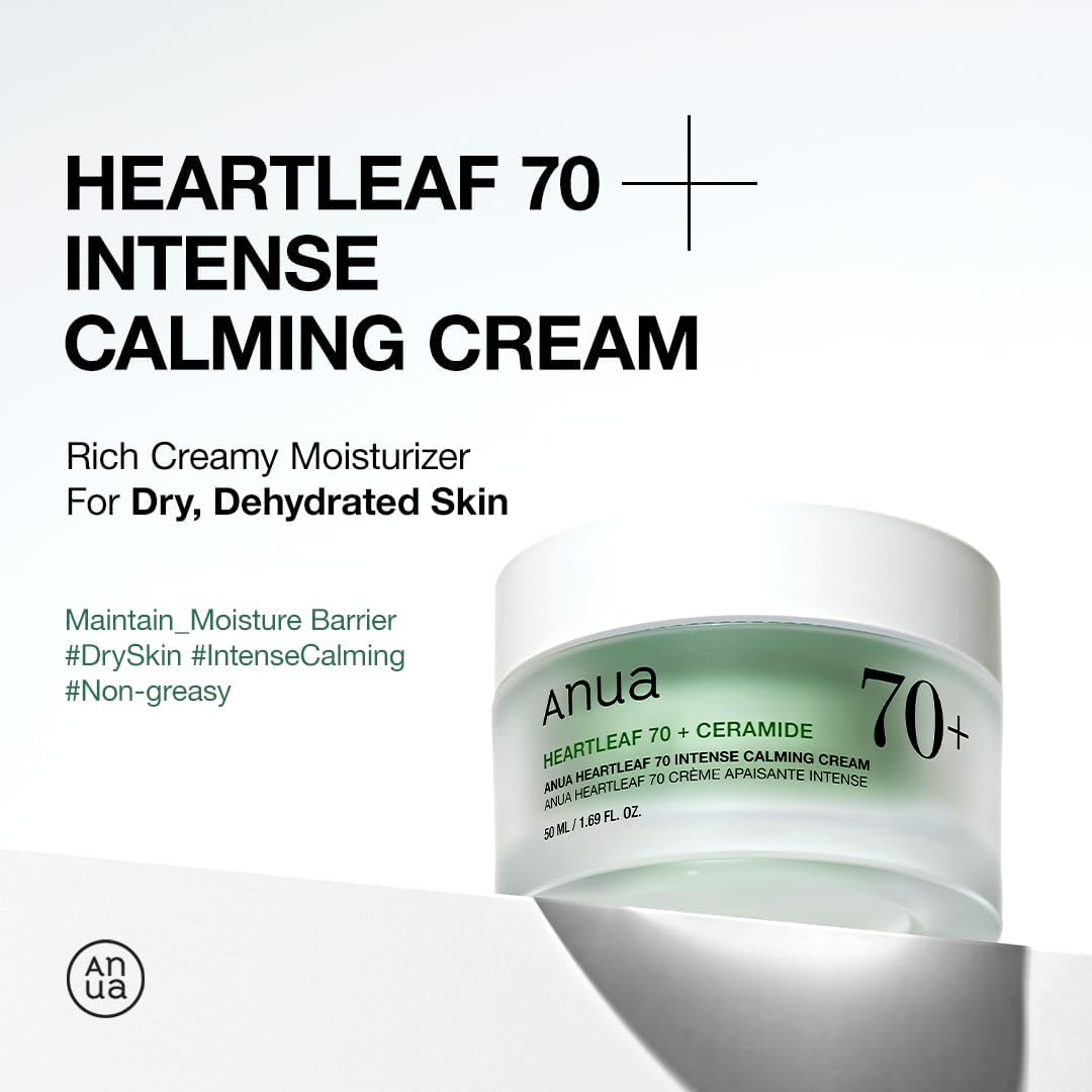 Anua Heartleaf 70 Intense Calming Cream – Secret Skin