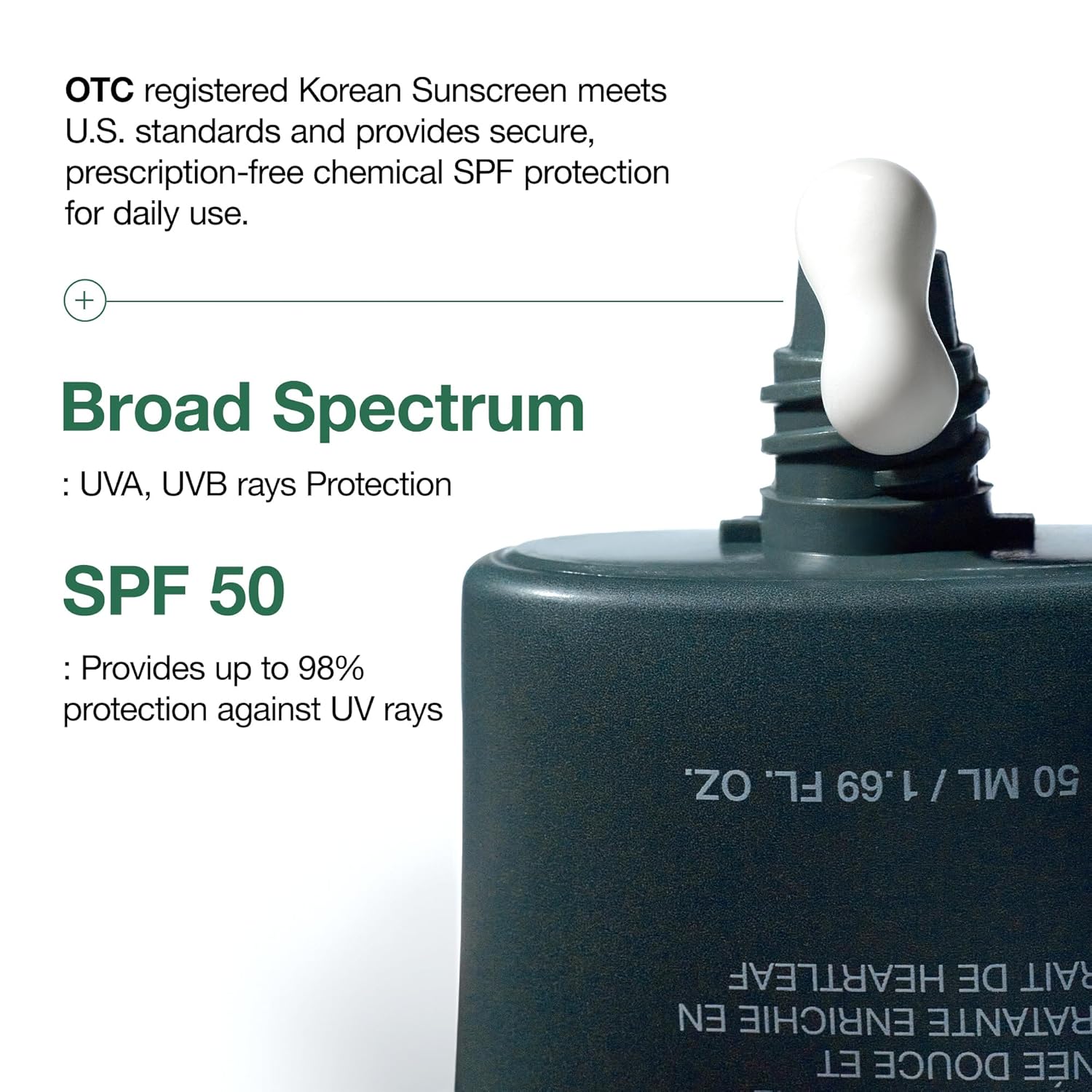 Anua Heartleaf Silky Moisture Sun Cream SPF50+ PA++++