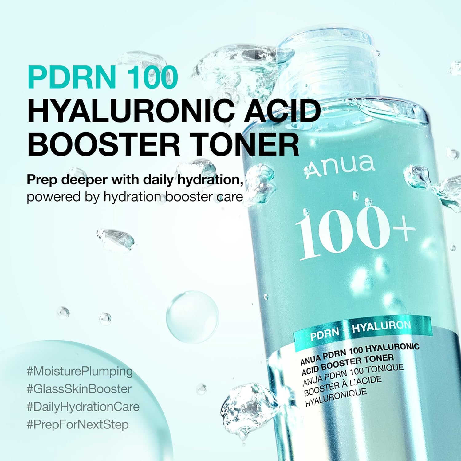 Anua PDRN 100 Hyaluronic Acid Booster Toner