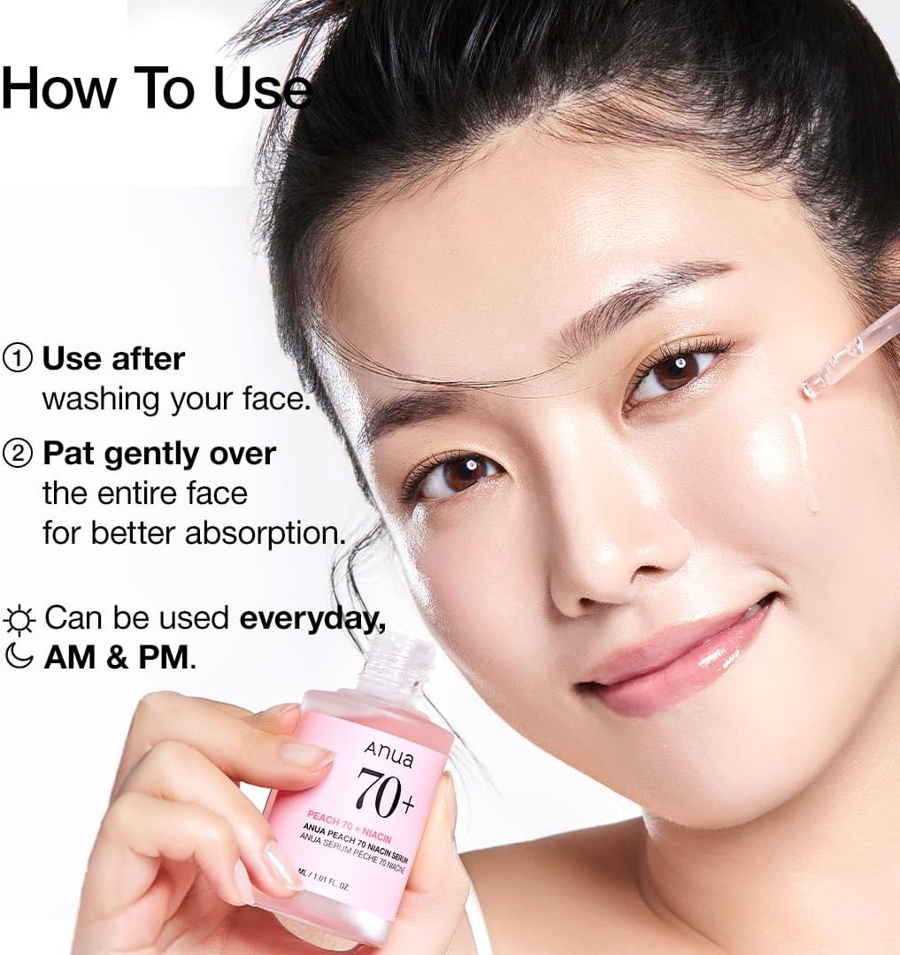 Anua Peach 70 Niacinamide Serum
