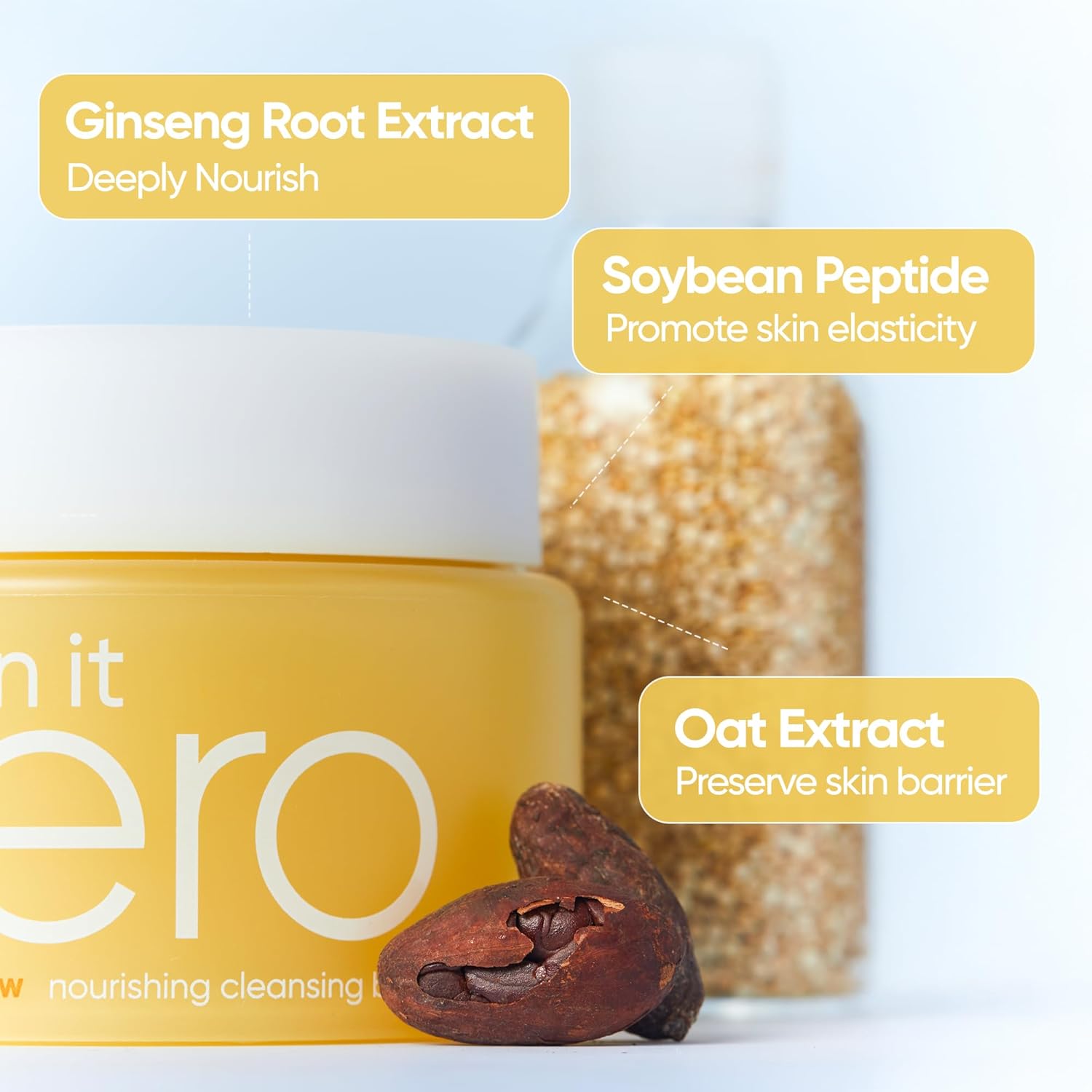 Banila Clean It Zero Ginseng-Glow  Nourishing Cleansing Balm