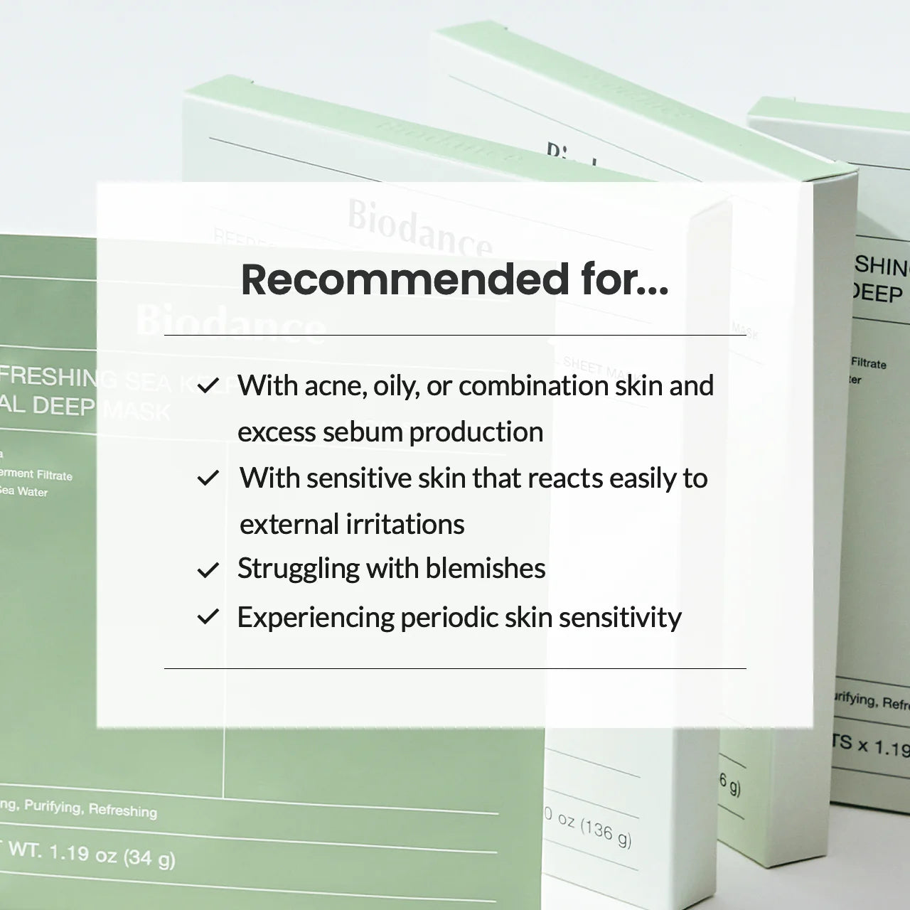 Biodance Refreshing Sea Kelp Real Deep Mask