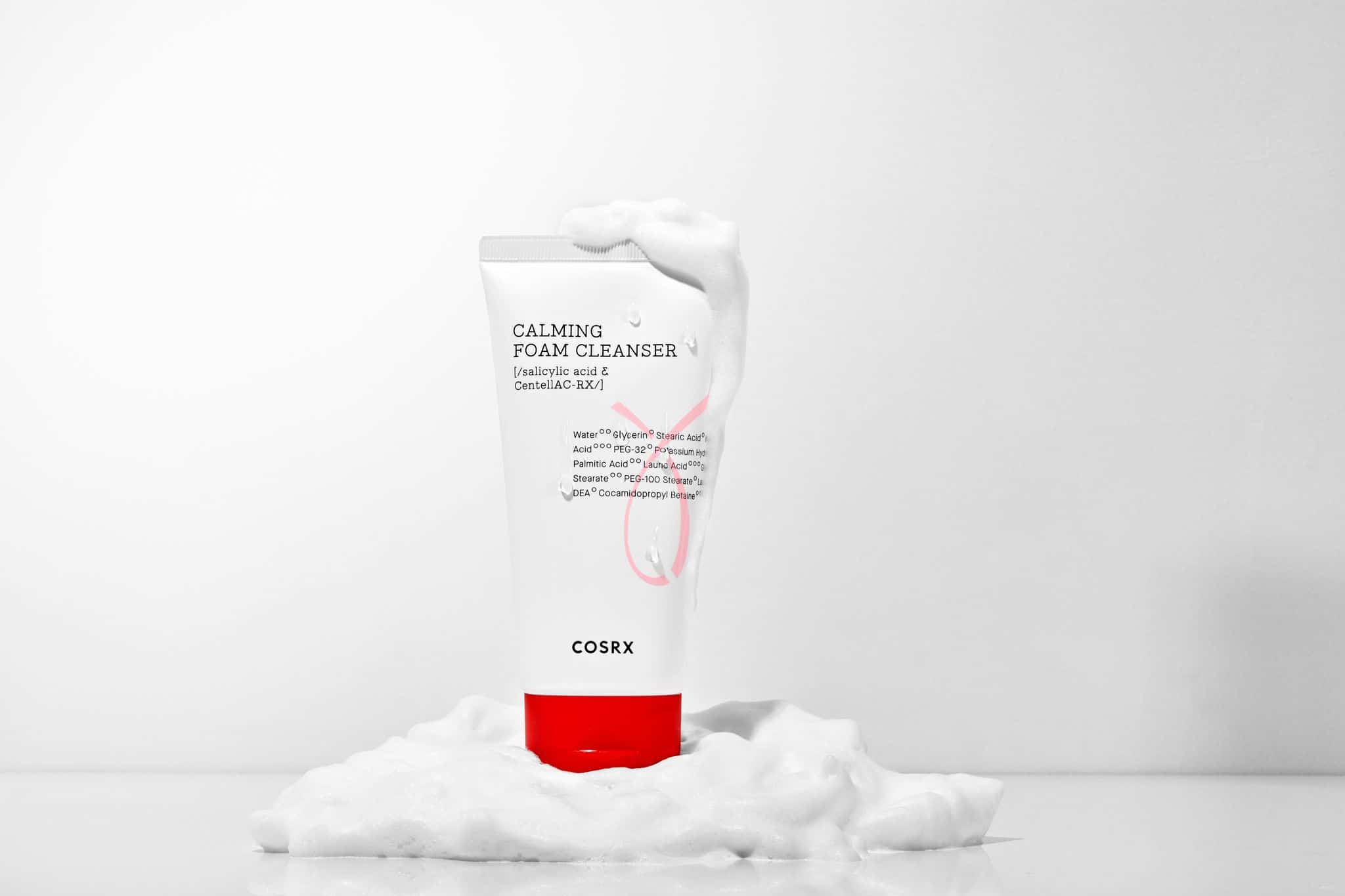COSRX Calming Foam Cleanser 150ml (Salicylic Acid &amp; Centella)