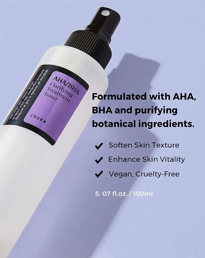 COSRX AHA BHA Clarifying Treatment Toner