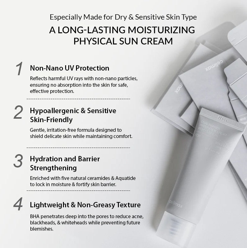 Celimax Dual Barrier Watery Sun Cream