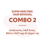 Pain-free Laser Hair Removal Combo 2