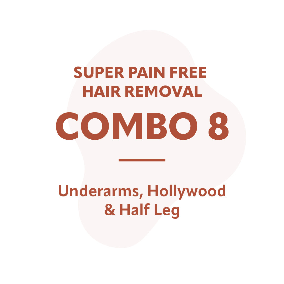 Underarm,Hollywood and Half leg