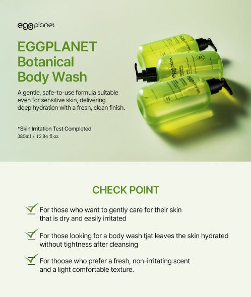 Doori Cosmetics Eggplanet Botanical Body Wash