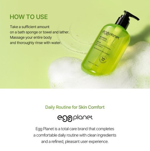 Doori Cosmetics Eggplanet Botanical Body Wash
