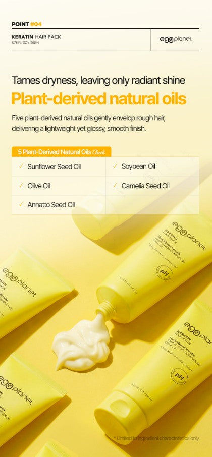 EGG PLANET Keratin Hair Pack