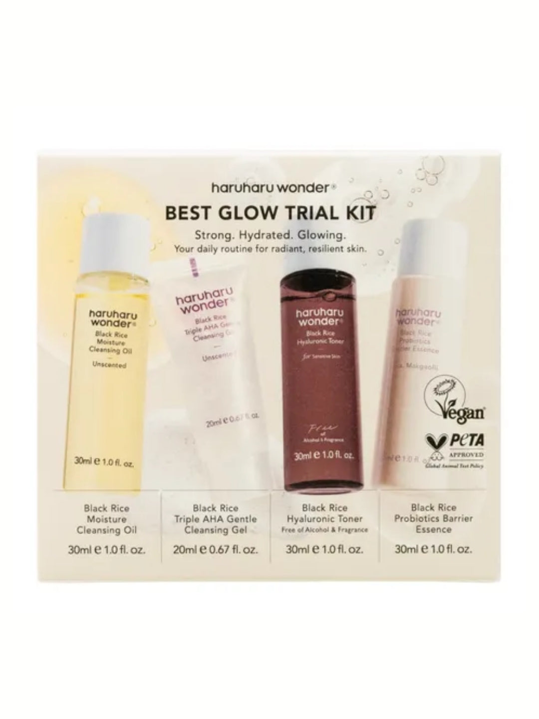 Haruharu Wonder Best Glow Trial Kit