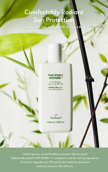 Haruharu Wonder Black Bamboo Top-to-Toe SPF Veil