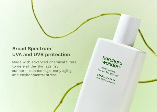 Haruharu Wonder Black Bamboo Top-to-Toe SPF Veil