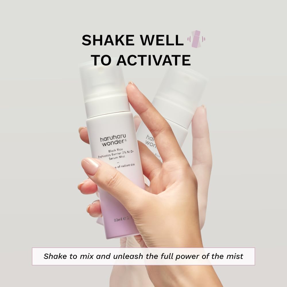 Haruharu Wonder Black Rice Probiotics Barrier 2% NAD+ Serum Mist