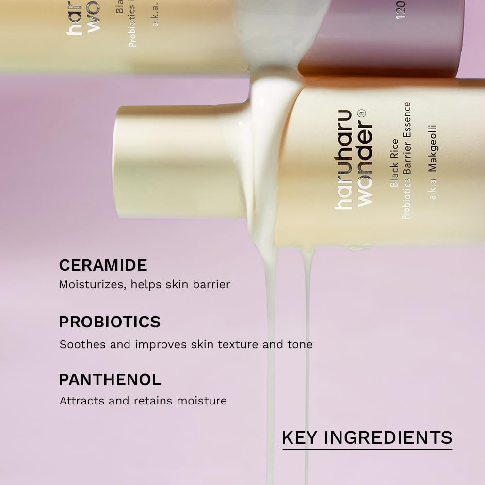 Haruharu Wonder Black Rice Probiotics Barrier Relief Essence