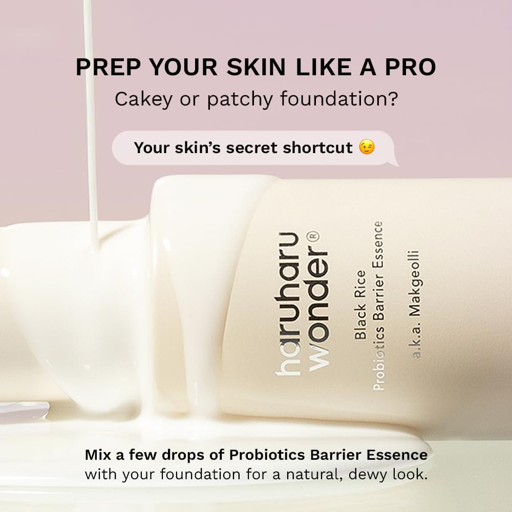 Haruharu Wonder Black Rice Probiotics Barrier Relief Essence
