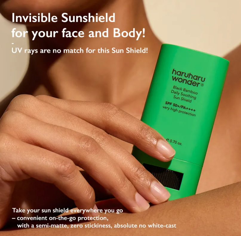 Haruharu Wonder Black Bamboo Daily Soothing Sun Shield SPF50+ PA++++