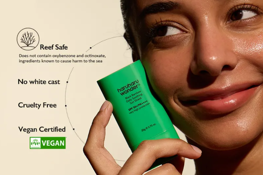 Haruharu Wonder Black Bamboo Daily Soothing Sun Shield Sunscreen SPF50+ PA++++