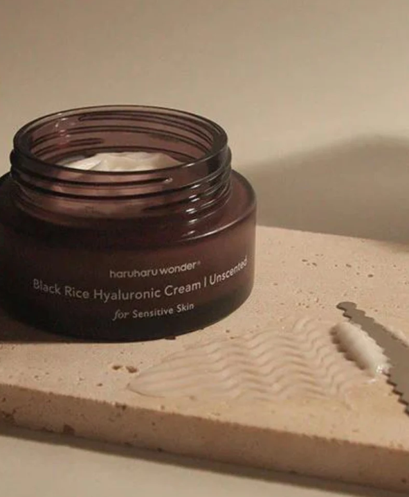 Haruharu Wonder Black Rice 10 Hyaluronic Cream Unscented for Sensitive Skin