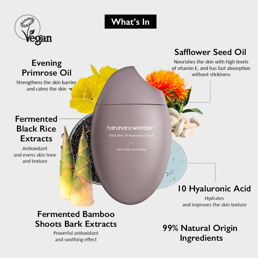 HaruHaru Wonder Black Rice Hyaluronic 10 Cream