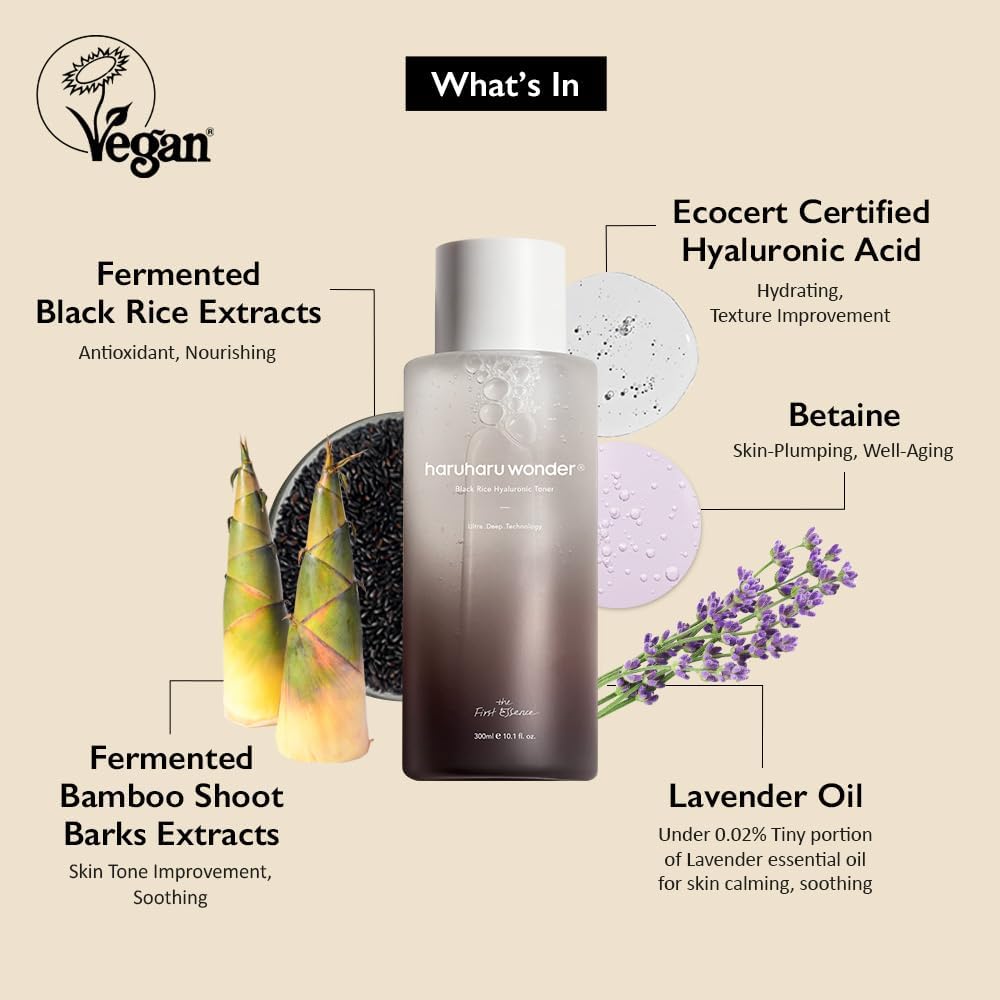 HaruHaru Wonder Black Rice Hyaluronic Toner