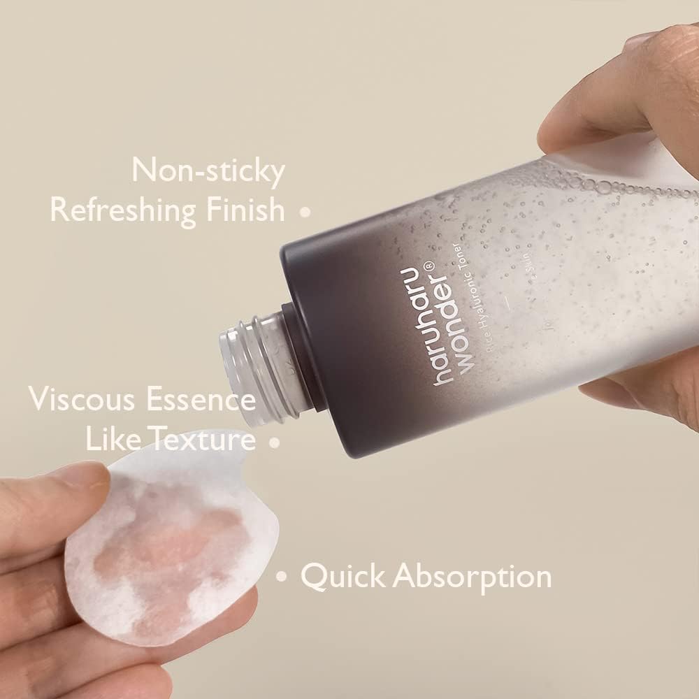 Haruharu Wonder Black Rice Hyaluronic Toner for Sensitive Skin