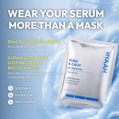 Hyaah PDRN & Calm Bio-Cellulose Mask