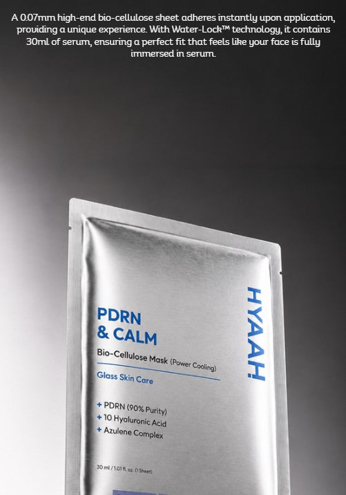 Hyaah PDRN & Calm Bio-Cellulose Mask