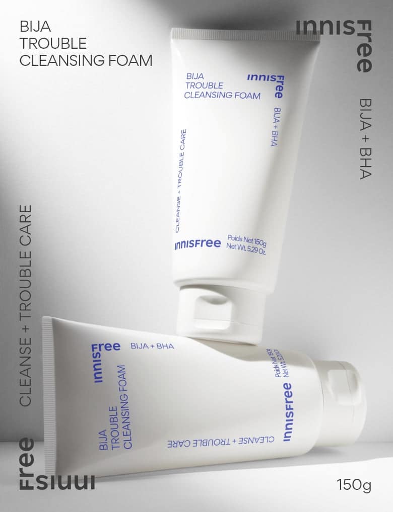 Innisfree Bija BHA Trouble Cleansing Foam