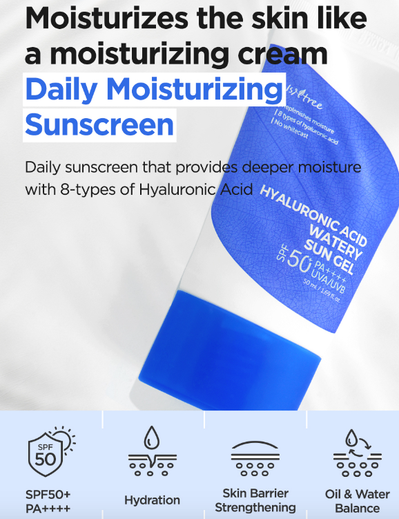 Isntree Hyaluronic Acid Watery Sun Gel