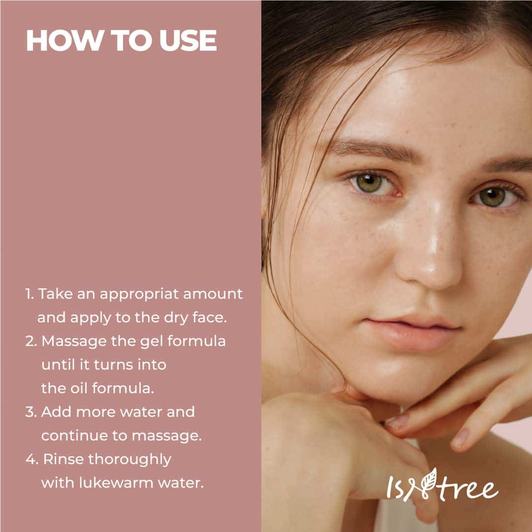 Isntree Chestnut LHA Jelly Cleansing Oil