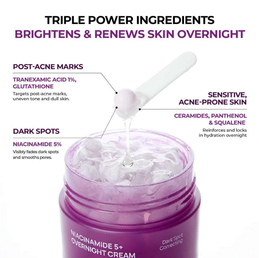 Jumiso Niacinamide 5+ Overnight Cream