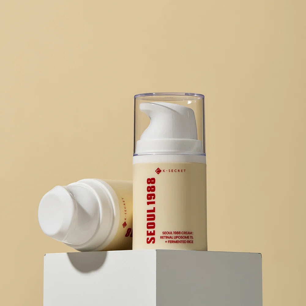 K-Secret Seoul 1988 Cream: Retinal Liposome 1% + Fermented Rice