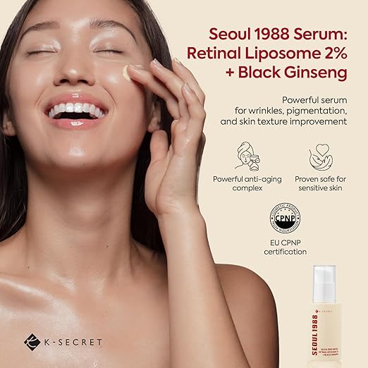 K-Secret Seoul 1988 Serum Retinal Liposome 2% + Black Ginseng