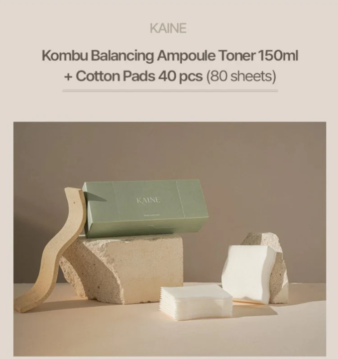Kaine Kombu Balancing Ampoule Toner Special Set