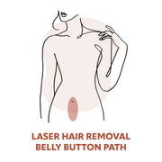 Belly Button Path Laser Hair Removal Treatments
