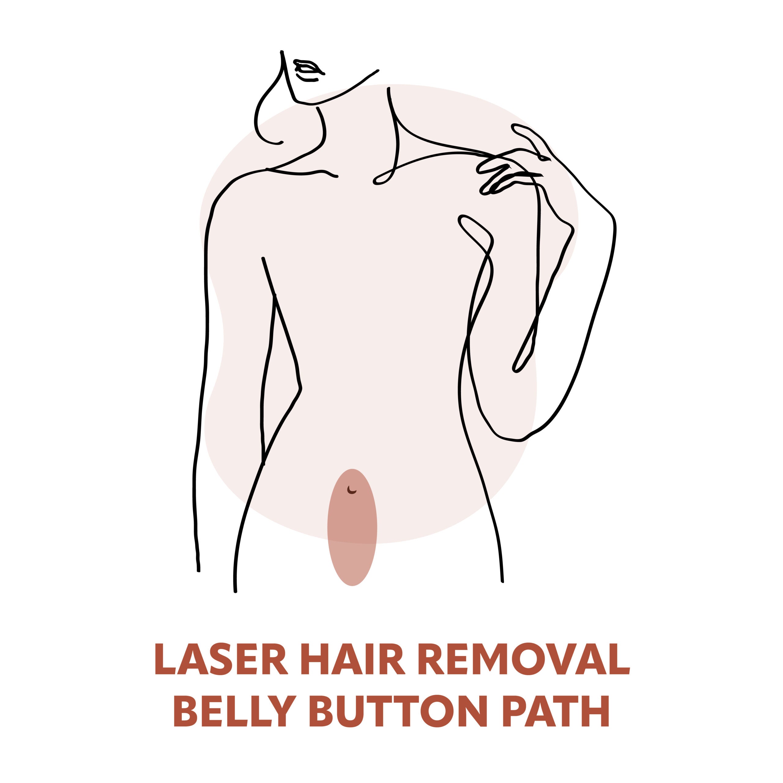 Belly Button Path Laser Hair Removal Treatments