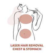 Chest & Stomach Laser Hair Removal Treatments