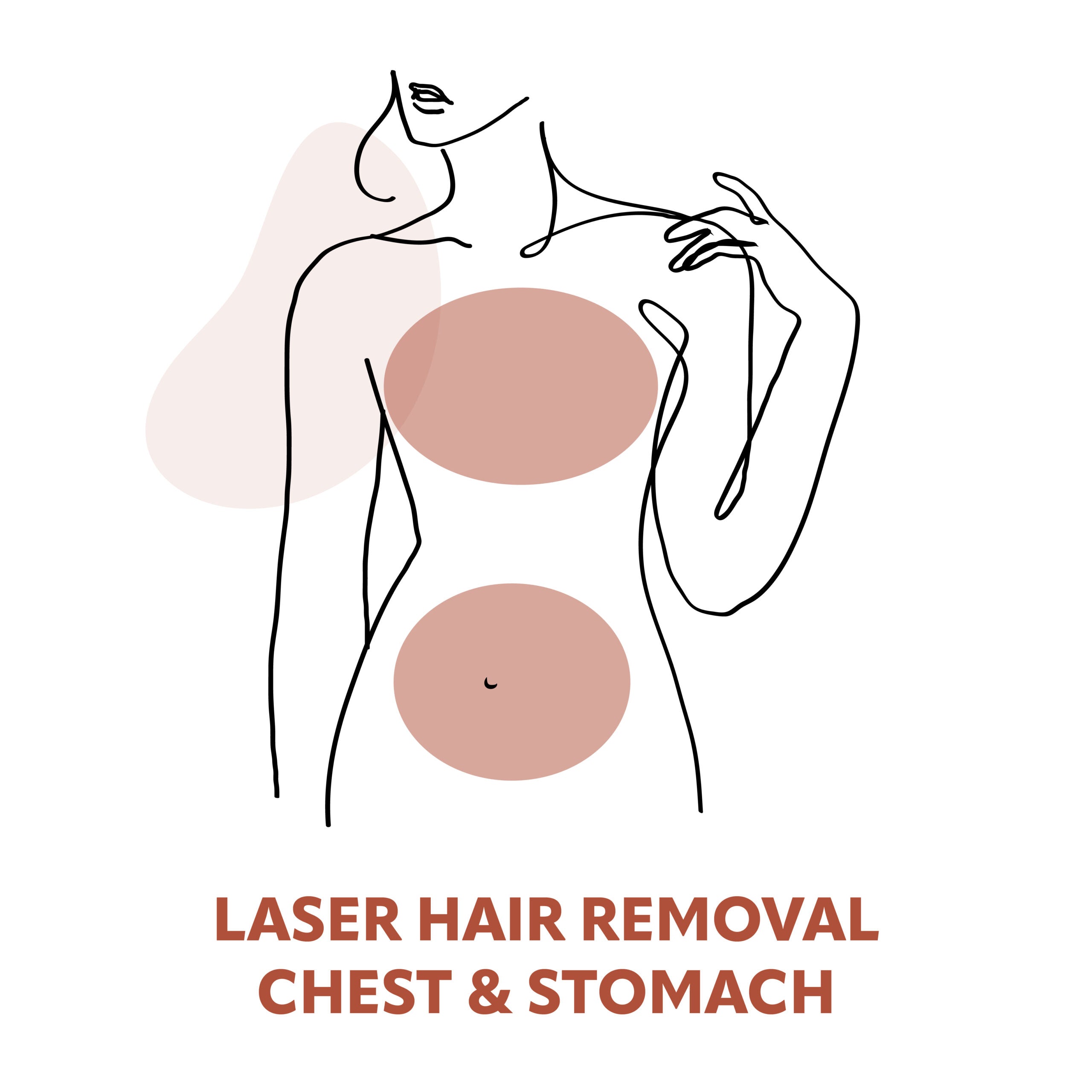 Chest & Stomach Laser Hair Removal Treatments
