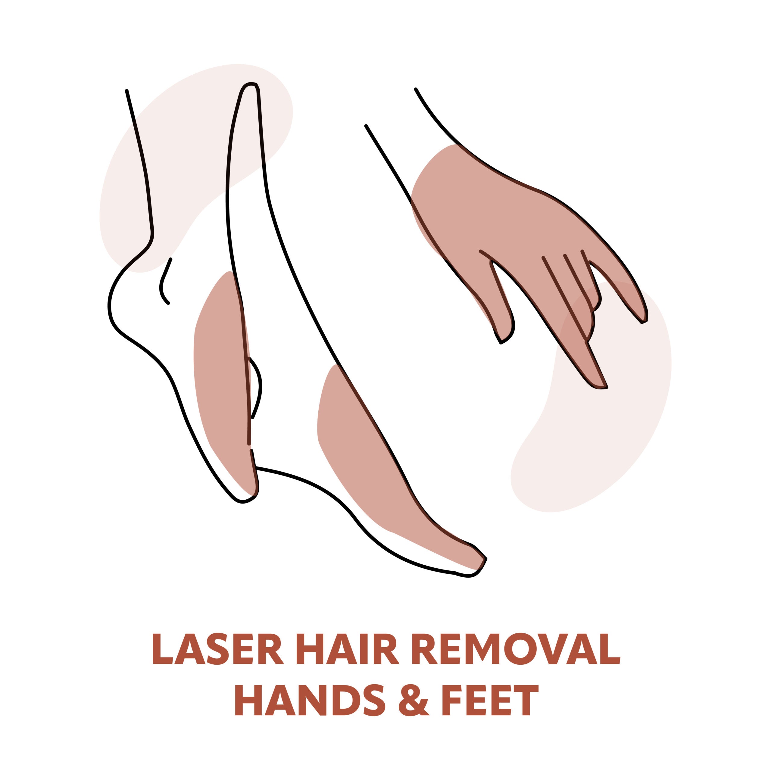 Hand & Feet Laser Hair Removal Treatments