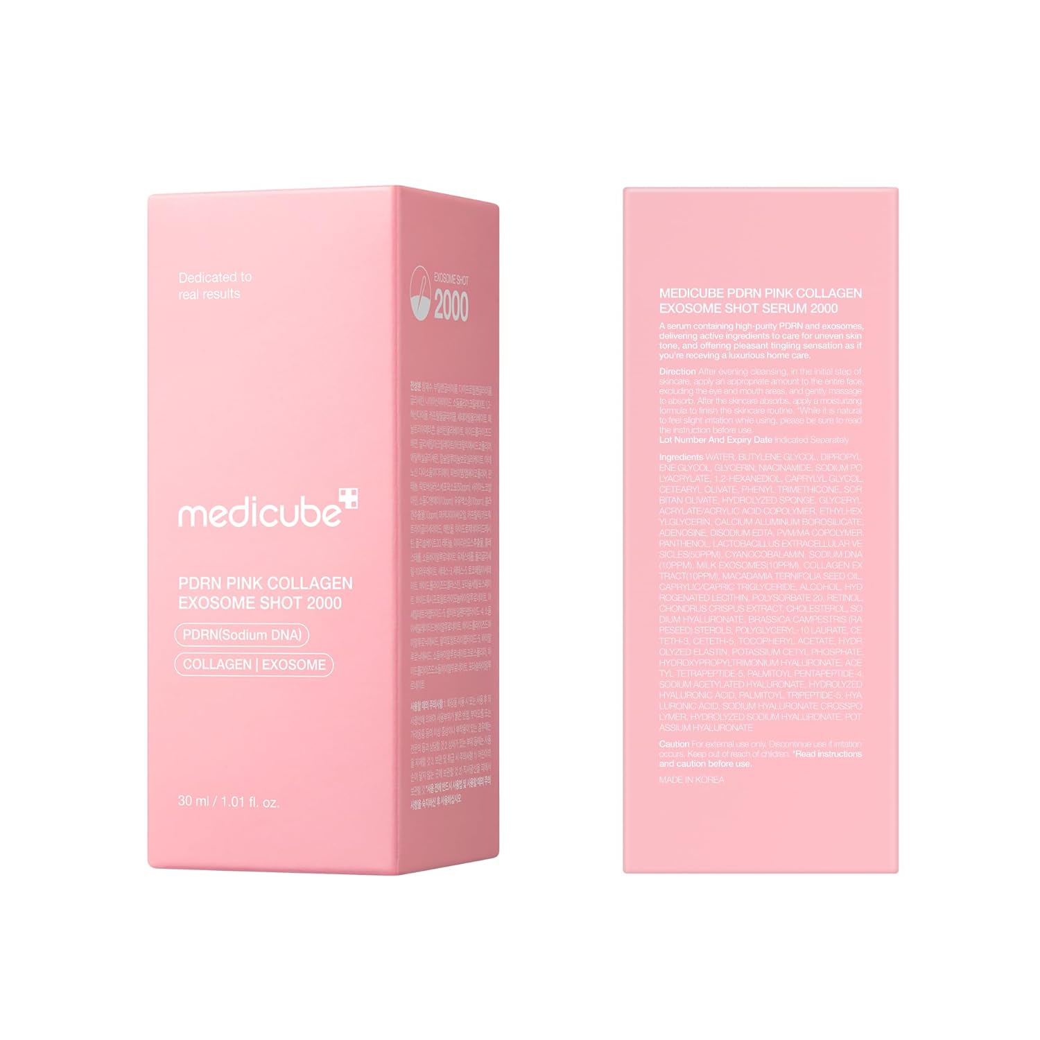 Medicube PDRN Pink Collagen Exosome Shot 2000