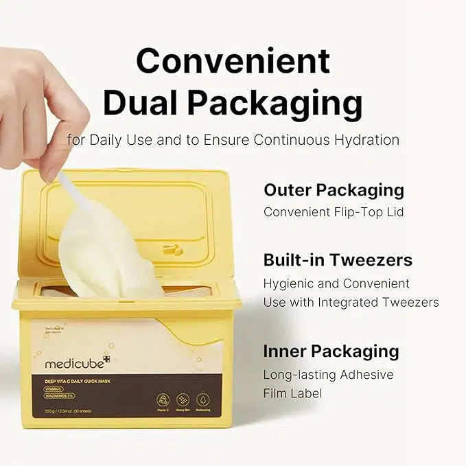Medicube Deep Vita C Daily Quick Mask