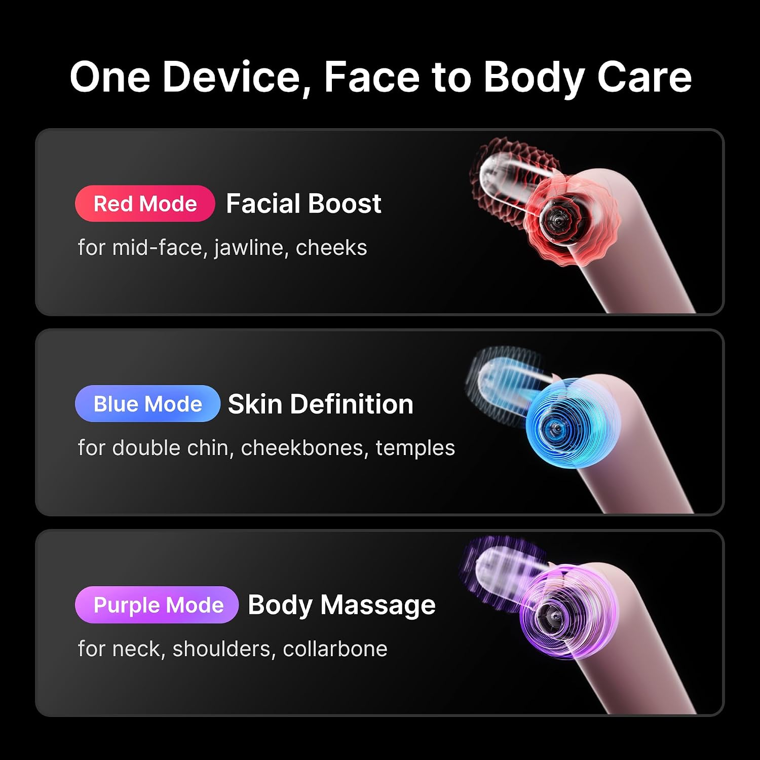 Medicube Age-R Booster Face Roller Head