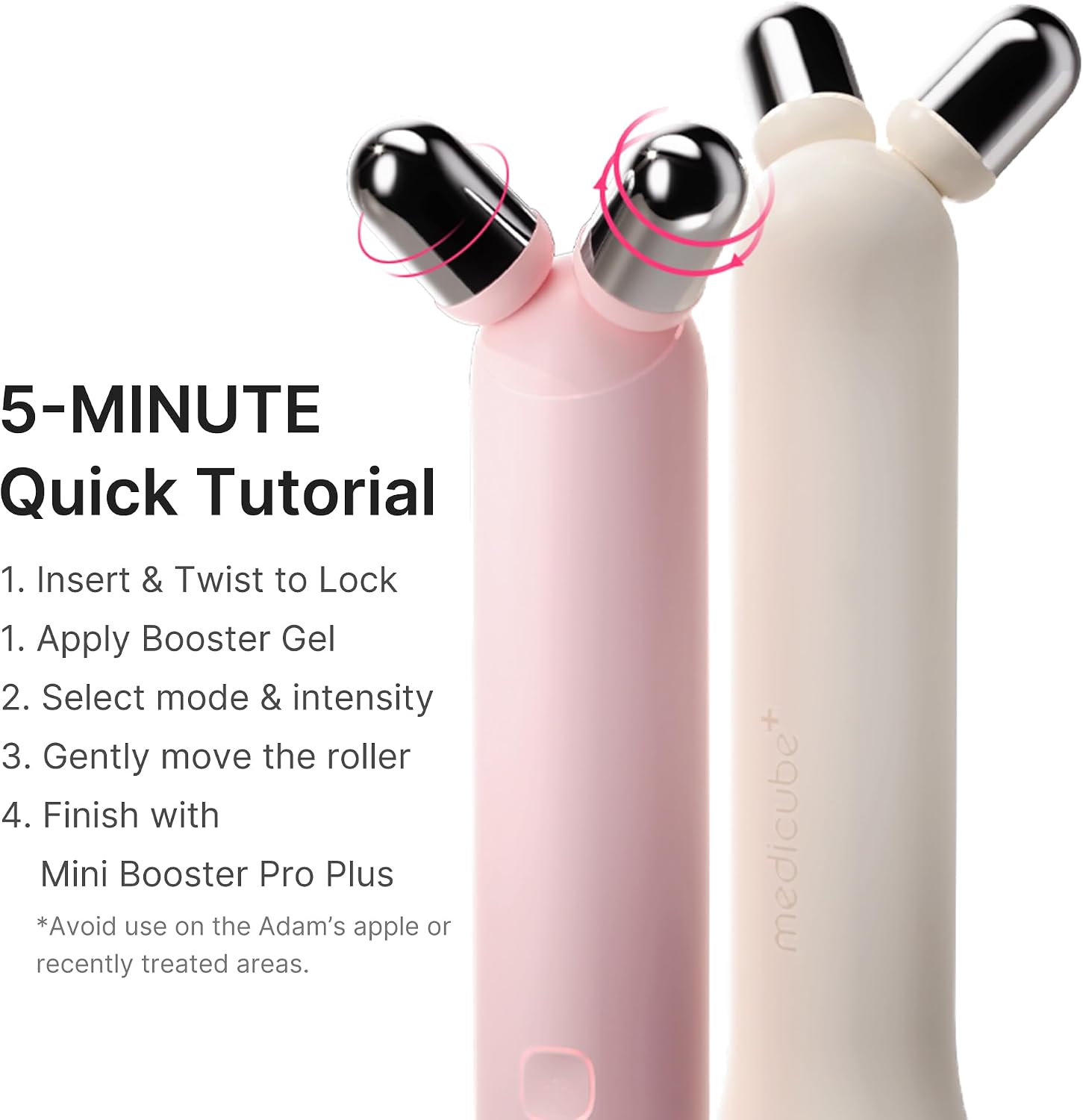 Medicube Age-R Booster Face Roller Head