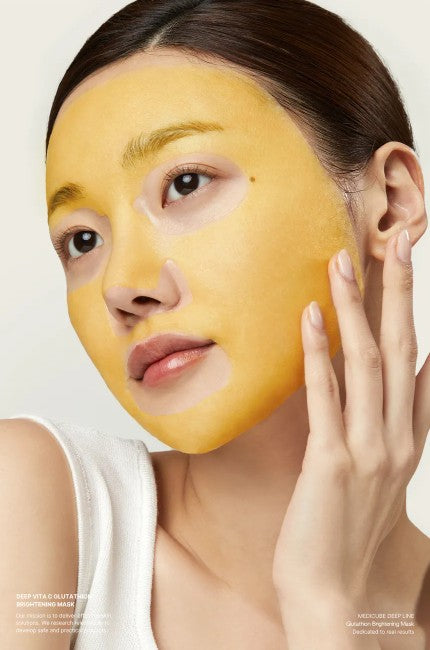 Medicube Deep Vita C Glutathione Brightening Mask