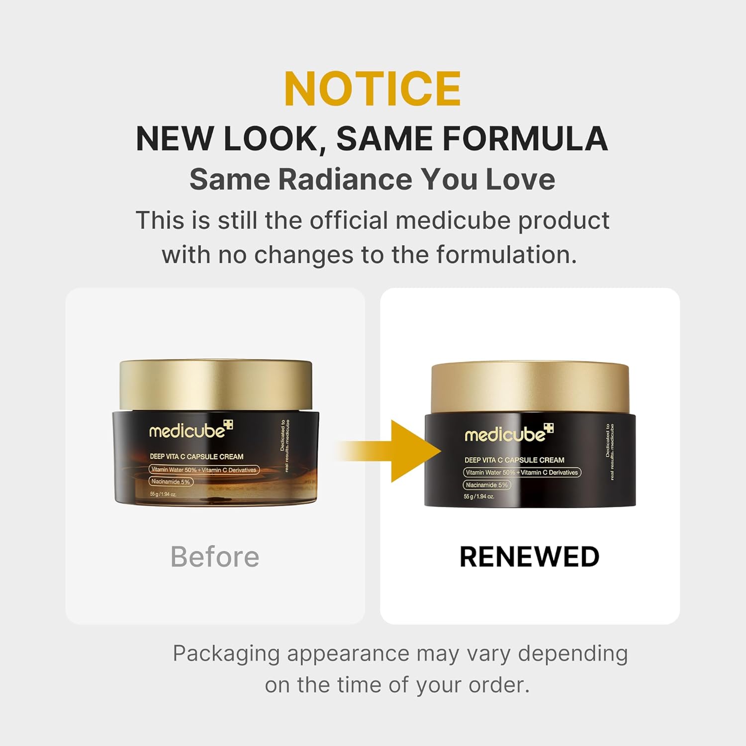Medicube Deep Vita C Capsule Cream – Secret Skin